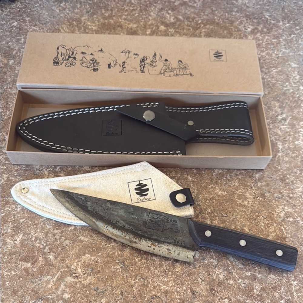 Coolina Knife Set with Black Handle